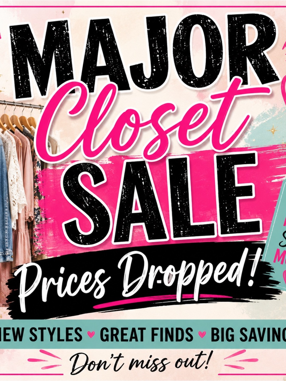 Major Closet Sale Prices Dropped 🛍️